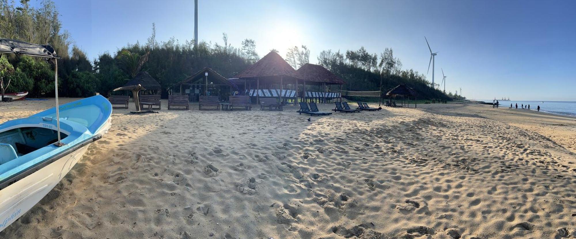 Omeesha Beach Hotel Kalpitiya Kültér fotó