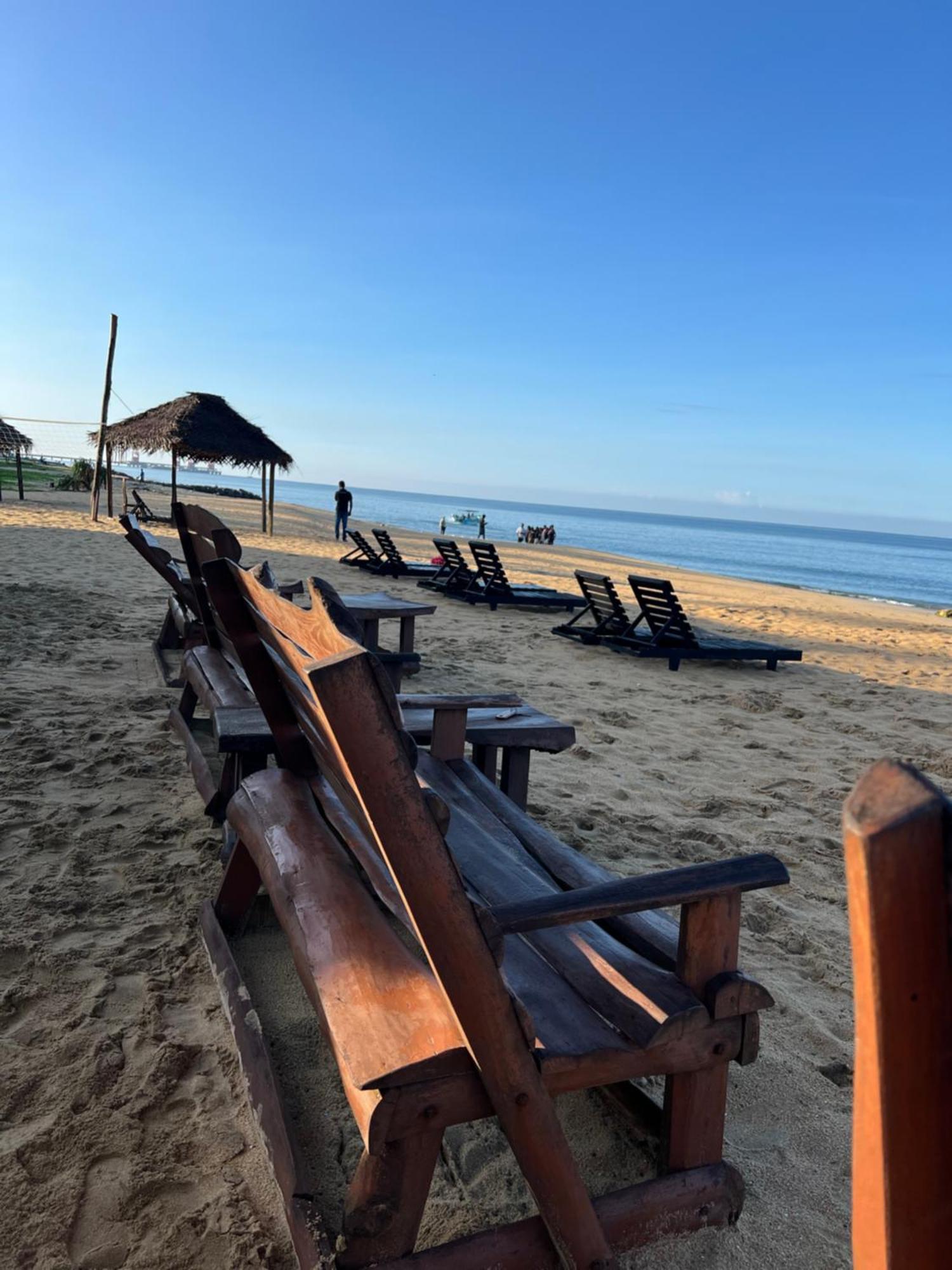 Omeesha Beach Hotel Kalpitiya Kültér fotó
